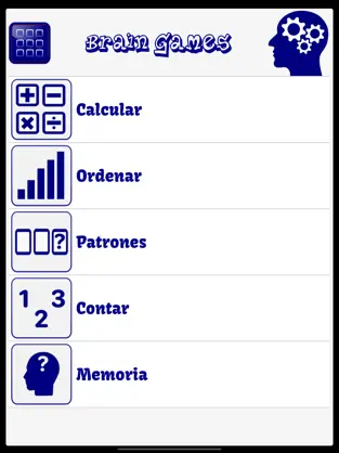 Captura de Pantalla 1 Brain Matemáticas Memoria Lite iphone