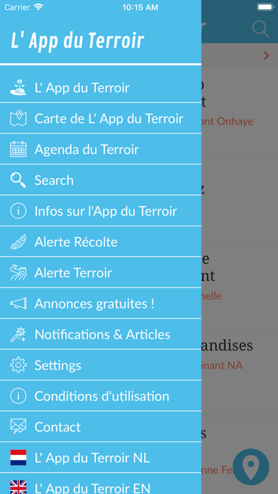L'app du Terroir screenshot 2