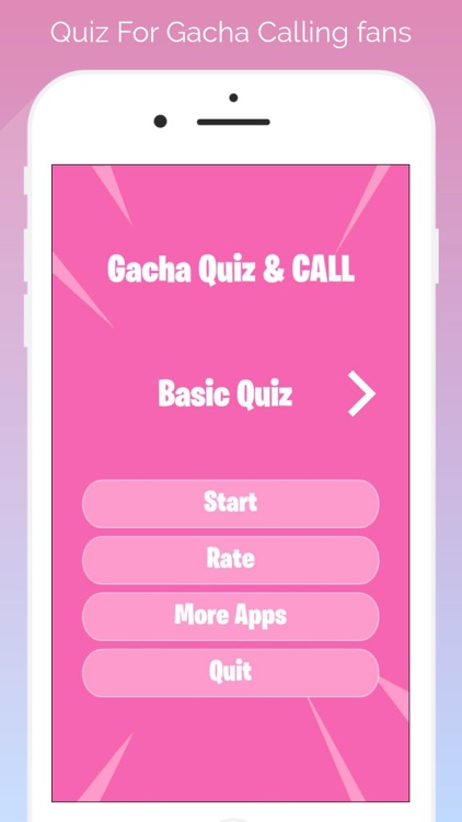 Quiz For Gacha Calling fans