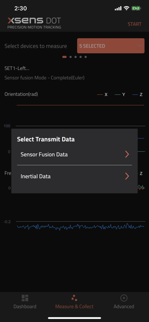 Xsens DOT(圖3)-速報App