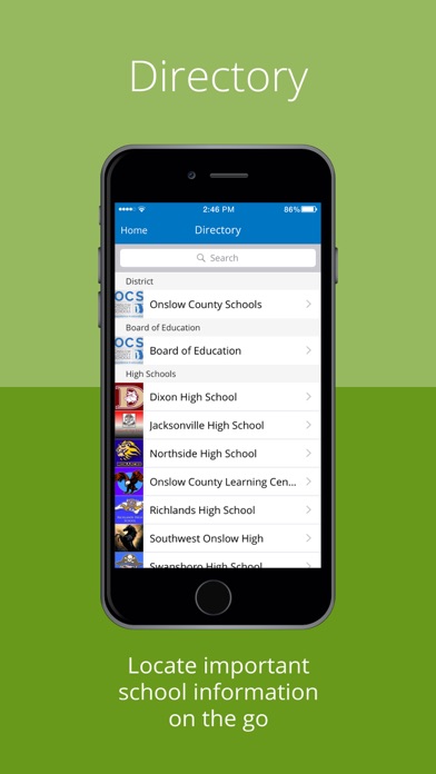 Onslow County Schools screenshot 2
