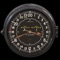 Combat Clock is a 24-hour analog clock (sweeping second hand) that is a contemporary replica of a 1957 Air Force clock possible used in a missile silo