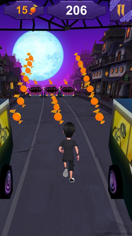 Halloween Surf Runner 3D - Run screenshot-3