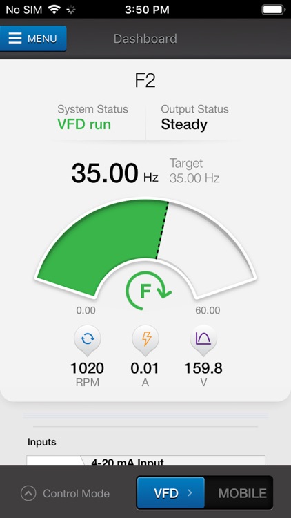 Q-Link VFD Companion App