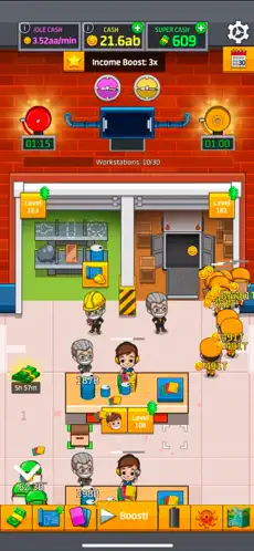 Imágen 6 Idle Factory Tycoon iphone