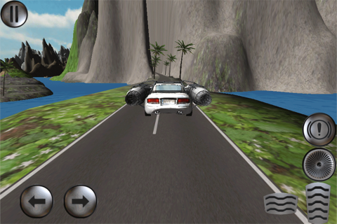 Jet Car - Tropical Islands screenshot 3