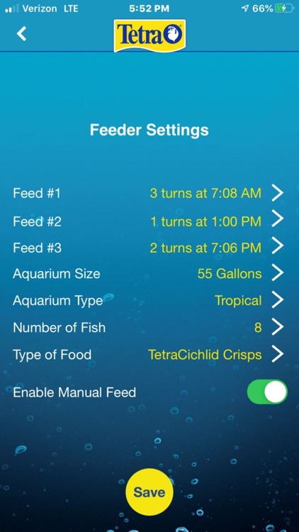 Tetra My Aquarium Connected screenshot-8