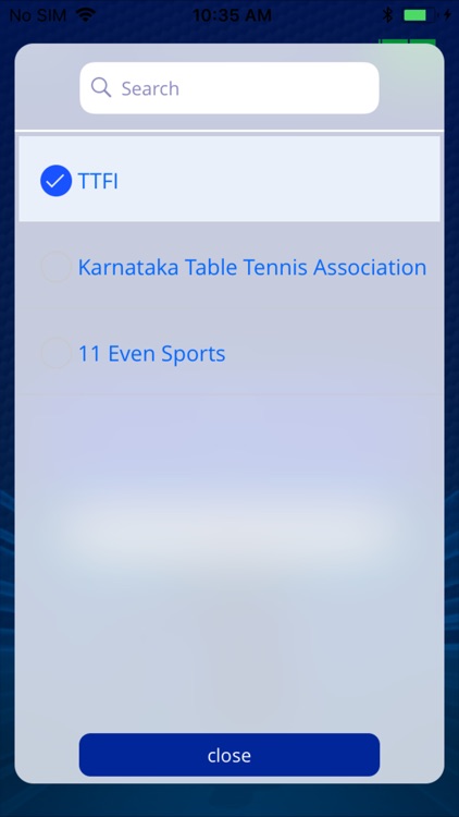 Table Tennis One