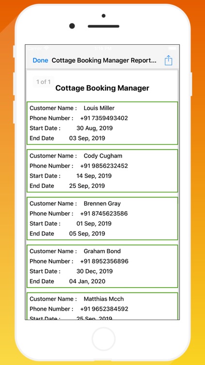 Cottage Booking Manager screenshot-4