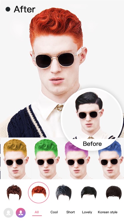 Face Makeup&HairStyles Changer