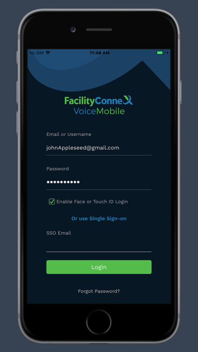 FacilityConneX Voice Mobile screenshot 2