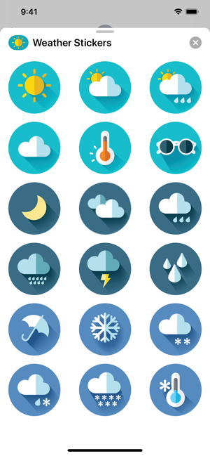 Weather - Stickers