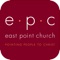 We would love for you to connect with our East Point Church community through our on-line app