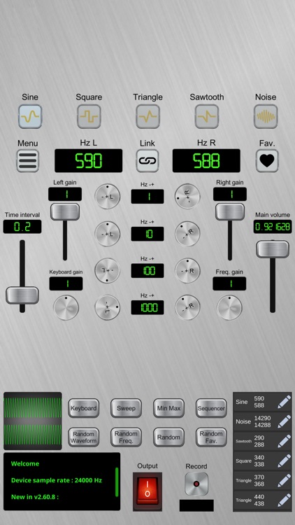 AudioFrequencySignalGenerator