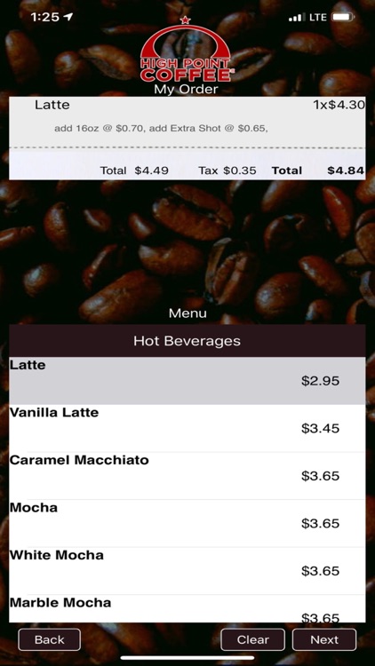 High Point Coffee screenshot-3