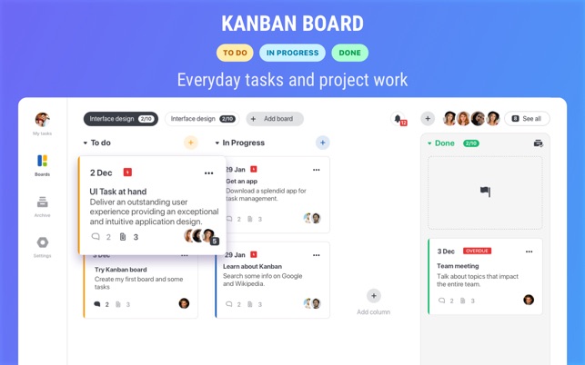 Kanban Task Board: To-Do List