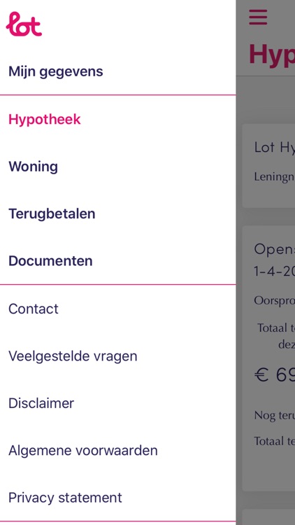 Lot Hypotheken screenshot-1