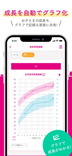 母子手帳アプリ 母子モ 電子母子手帳 On The App Store