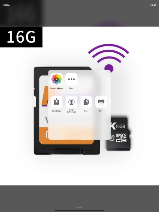 Imágen 4 Kcard WiFi SD iphone