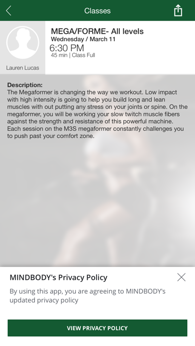 Re/forme lagree fitness screenshot 4