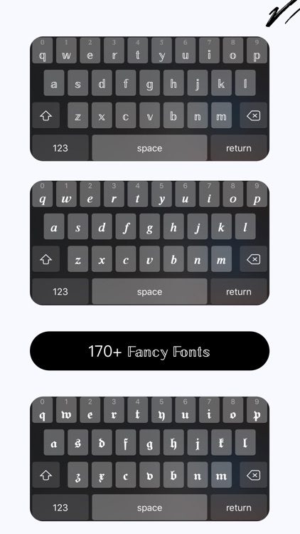 Fonts Plus - Keyboard Fonts