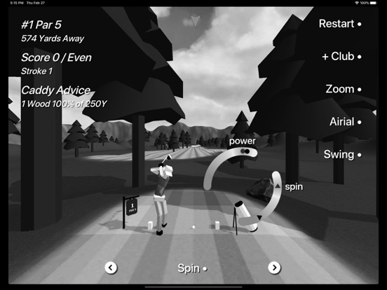 Speedy Golf Retro screenshot 2