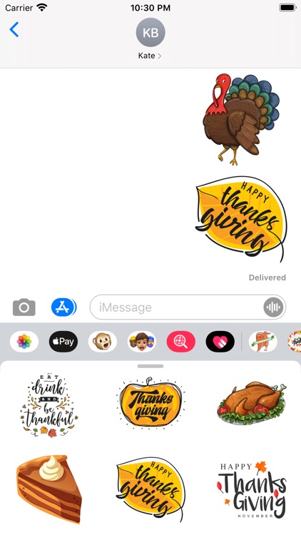 Thanksgiving Stickers · Pack 2