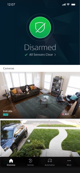 Xfinity Home app screenshot