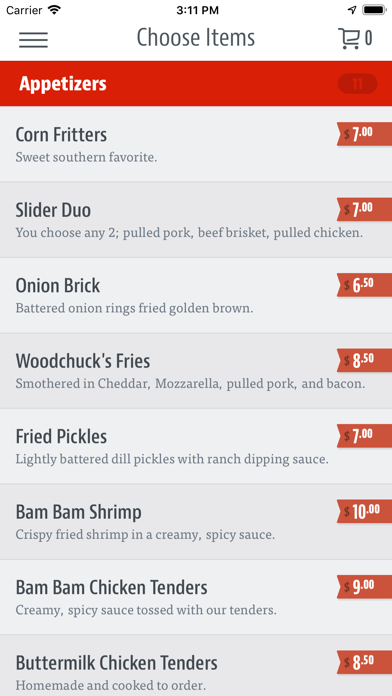 Woodchucks BBQ screenshot 3