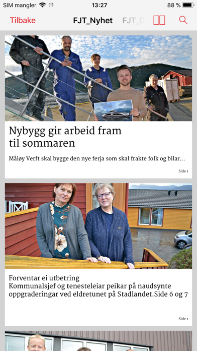 Fjordenes Tidende eAvis screenshot 3