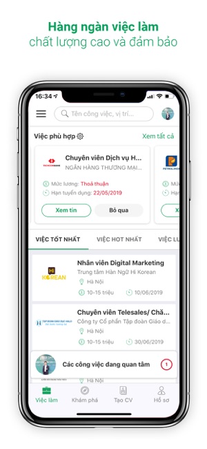 TopCV - Tạo CV & tìm Việc làm(圖1)-速報App