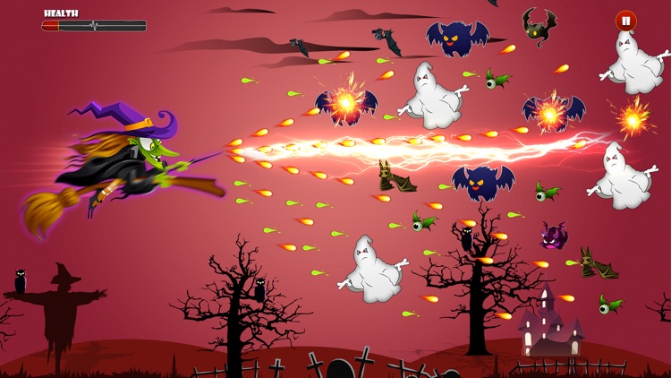 Angry Witch on Scary Run screenshot-4