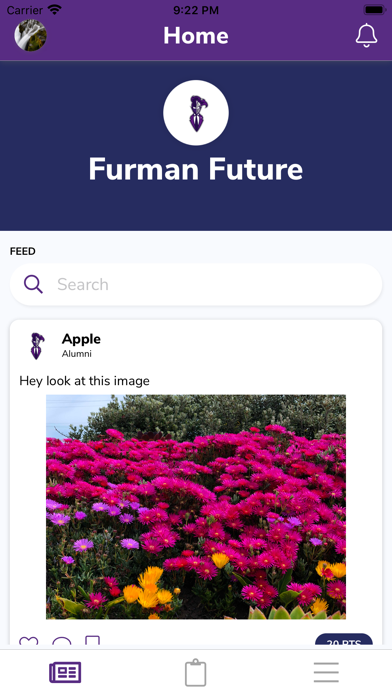 Furman Future screenshot 2