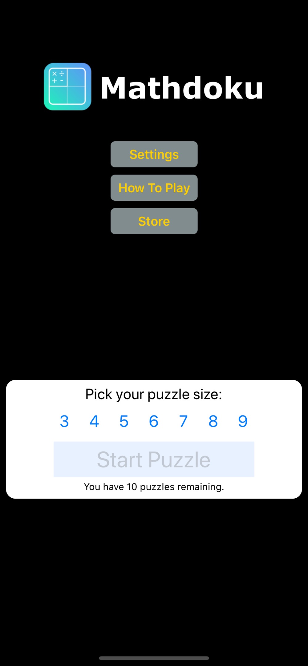 Mathdoku Challenge! hack tool