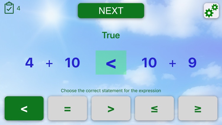 Solution of math inequalities