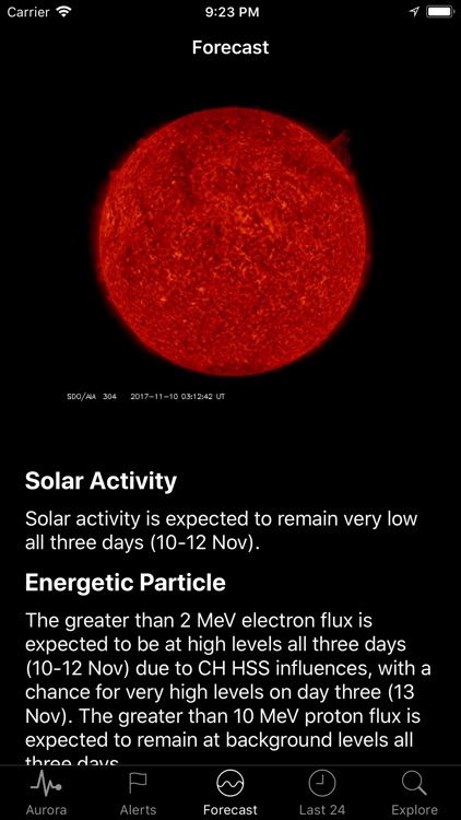 Space Weather App screenshot-2