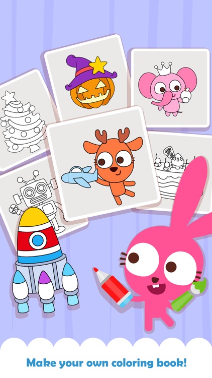 Purple Pink Happy Coloring screenshot-3