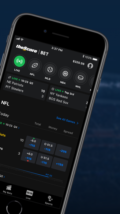 theScore Bet: Sports Betting screenshot 2