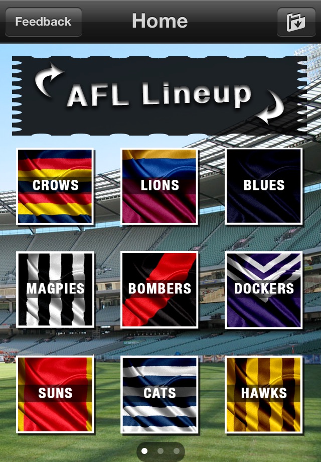 AFL Lineup 2020 screenshot 4