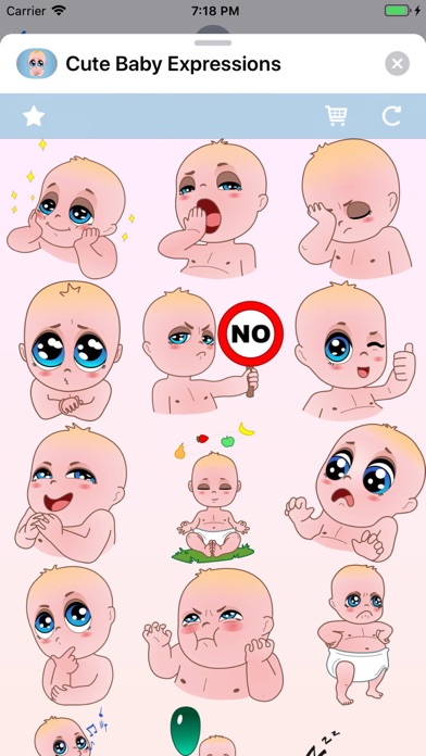 Cute Baby Expressions screenshot 2