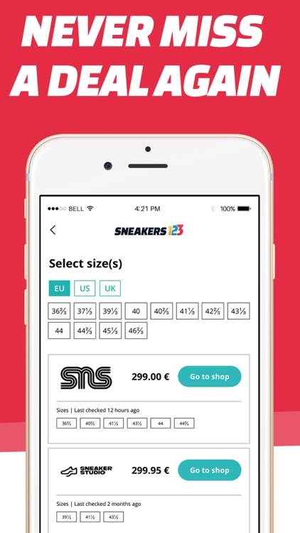 Sneakers123 - Find Sneakers screenshot-4