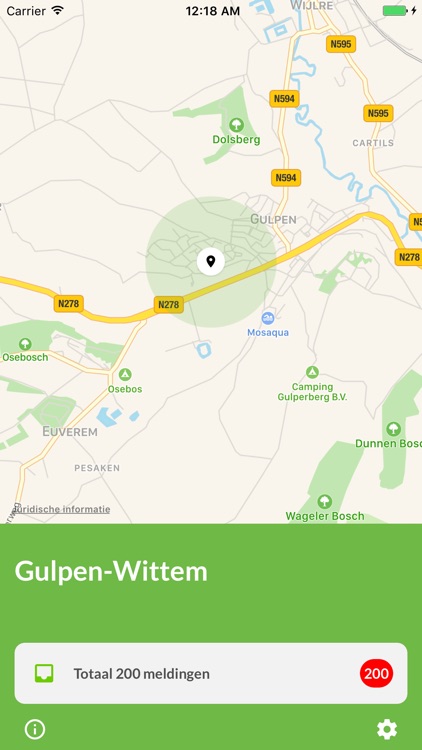 Gulpen-Wittem - OmgevingsAlert