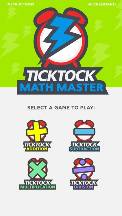 Tick Tock Math Master screenshot-0