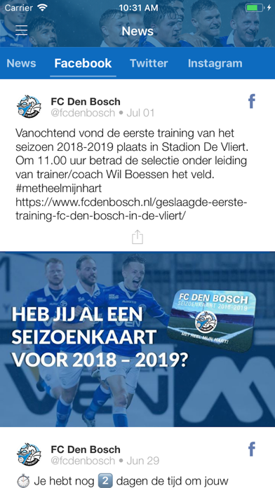 FC Den Bosch screenshot 2