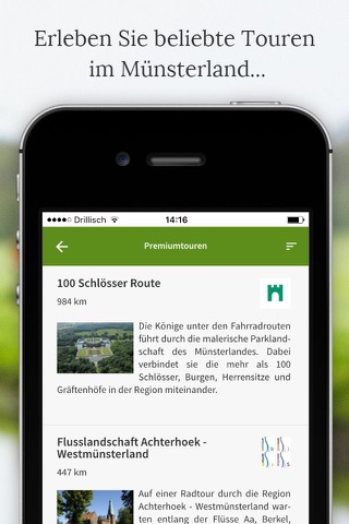 Tourenplaner Münsterland screenshot 3