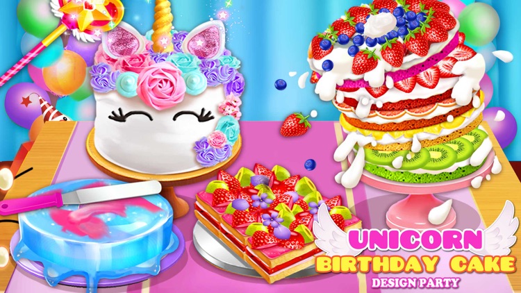 Birthday Cake Design Party screenshot-0