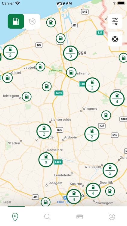 Gabriëls Stations Finder