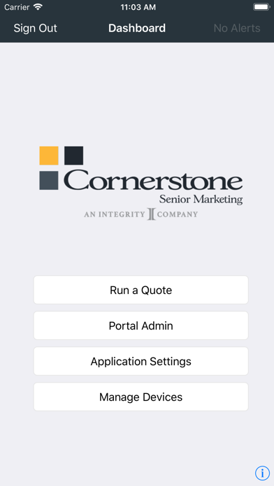 How to cancel & delete Cornerstone Quoting Tools from iphone & ipad 1