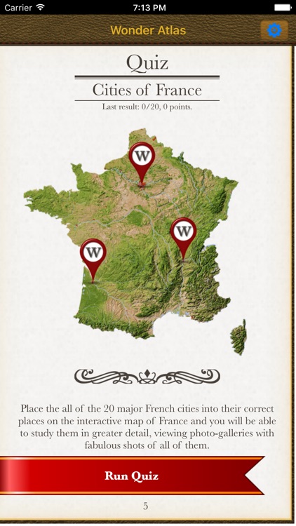 France. The Wonder Atlas Quiz screenshot-3