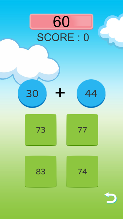Mental Maths game screenshot 3